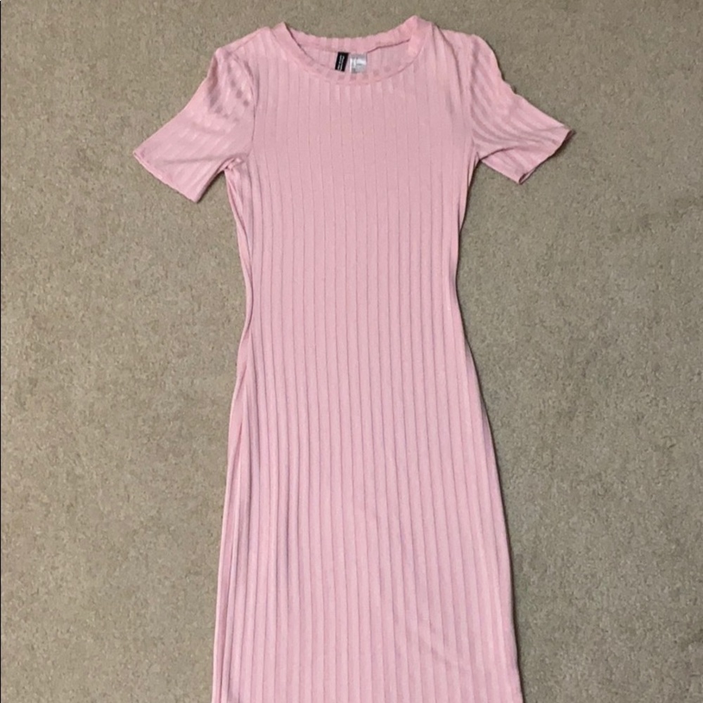 H&M Pink Bodycon Dress